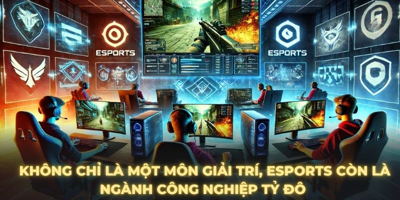 Không chỉ là một môn giải trí, Esports còn là ngành công nghiệp tỷ đô